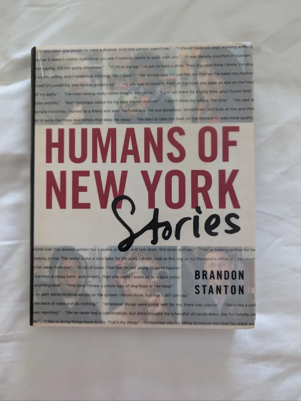 NWT Humans of New York Stories Coffee Table Book